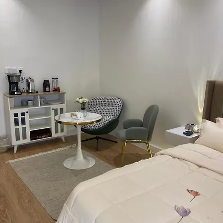 استوديو هادى وجميل بسرير وجلسة بالقرب من البوليفارد Apartment Riyadh Exterior photo